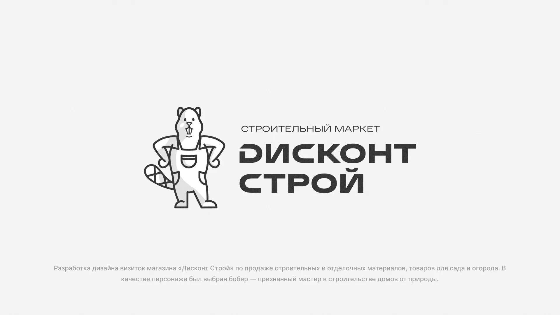Разработка дизайна визиток магазина «Дисконт Строй» в Батайске